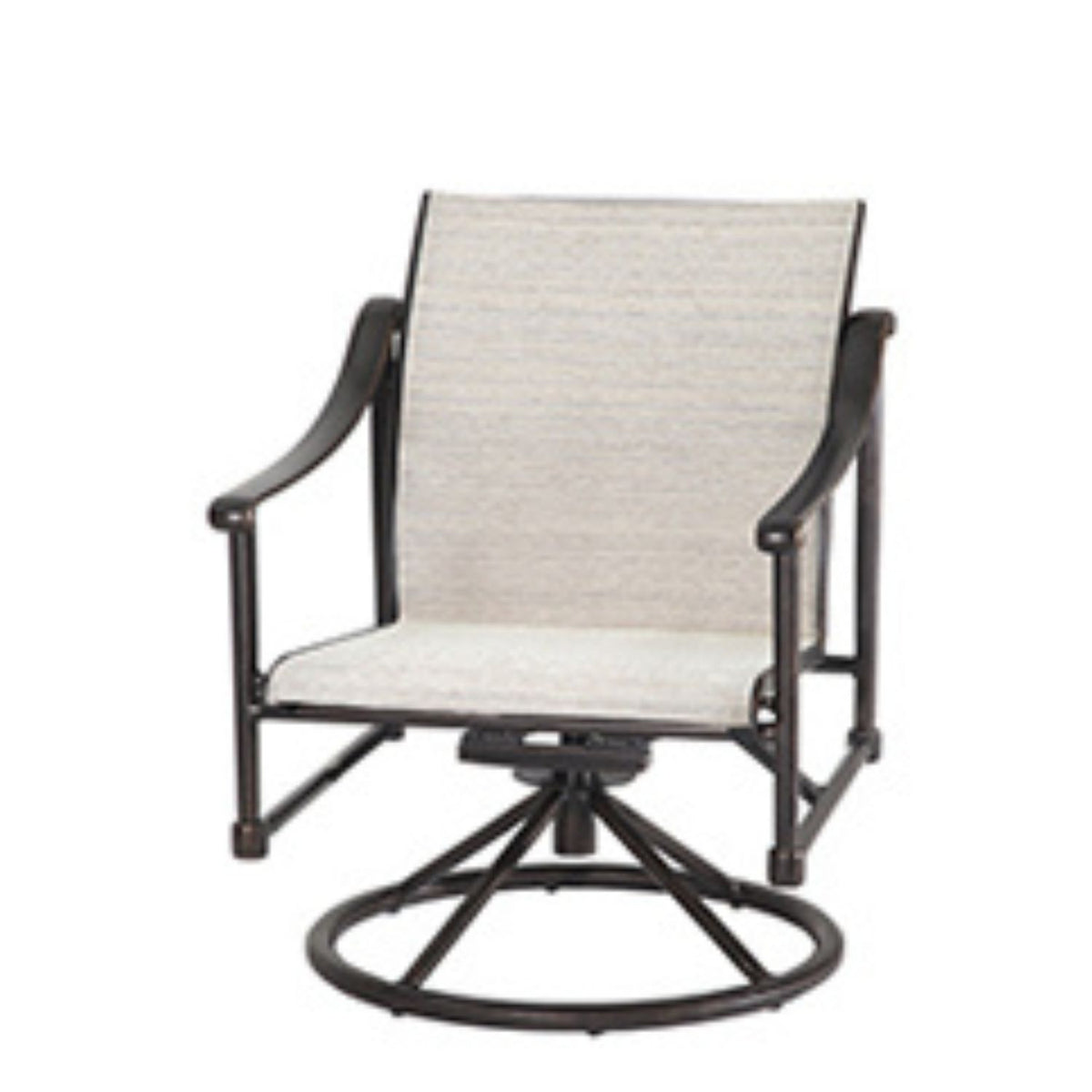 Morro Bay Sling Swivel Rocking Lounge Chair