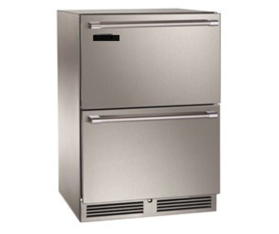  Outdoor kitchen freezer that withstands strong coastal/marine conditions with   materials upgrade.