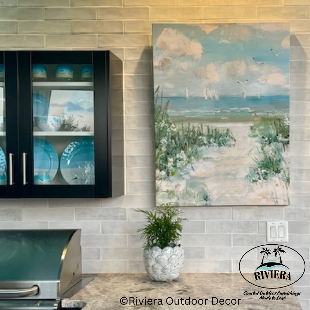 Balmy Breezes Outdoor Canvas Art