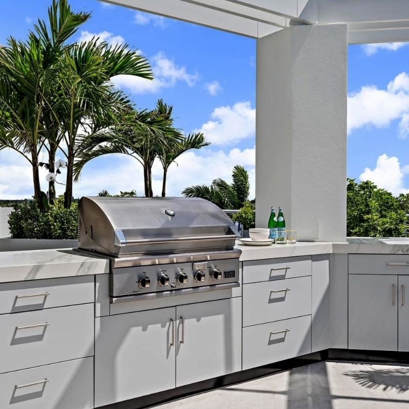 Marine Grade Outdoor Kitchen, Countertops, Riviera Outdoor Decor, Harlingen, Texas