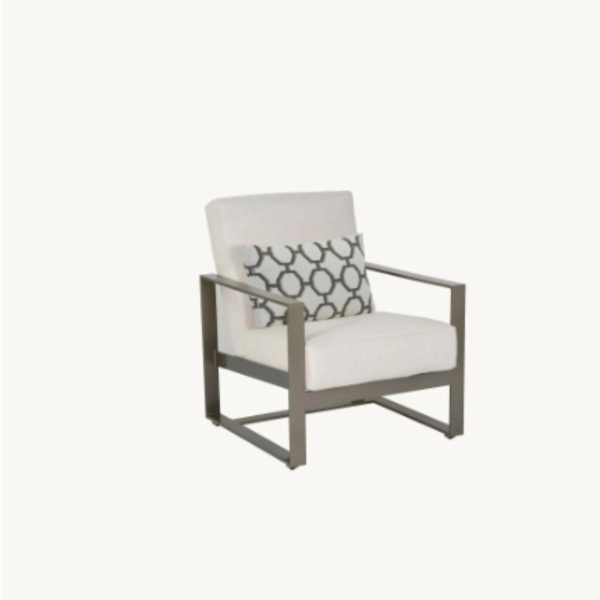 Castelle Park Place Cushioned High Back Lounge Chair