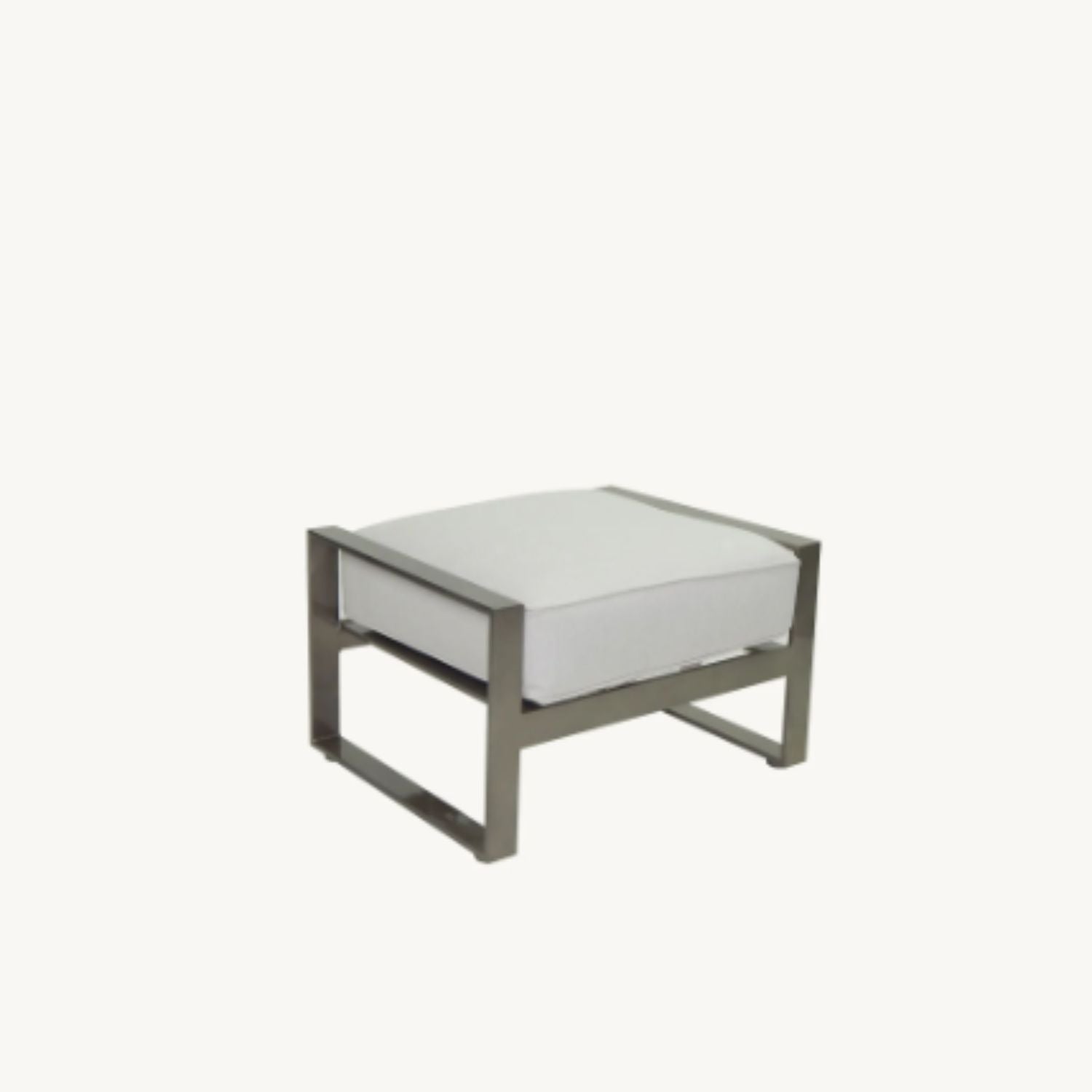 Castelle Park Place Cushioned Ottoman