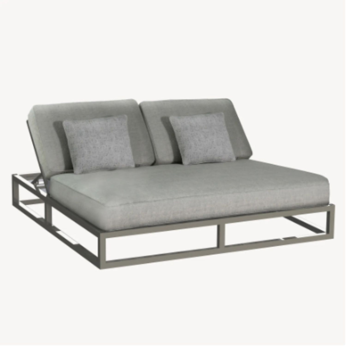 Castelle Park Place Sunbed, contemporary, resort-style outdoor daybed
