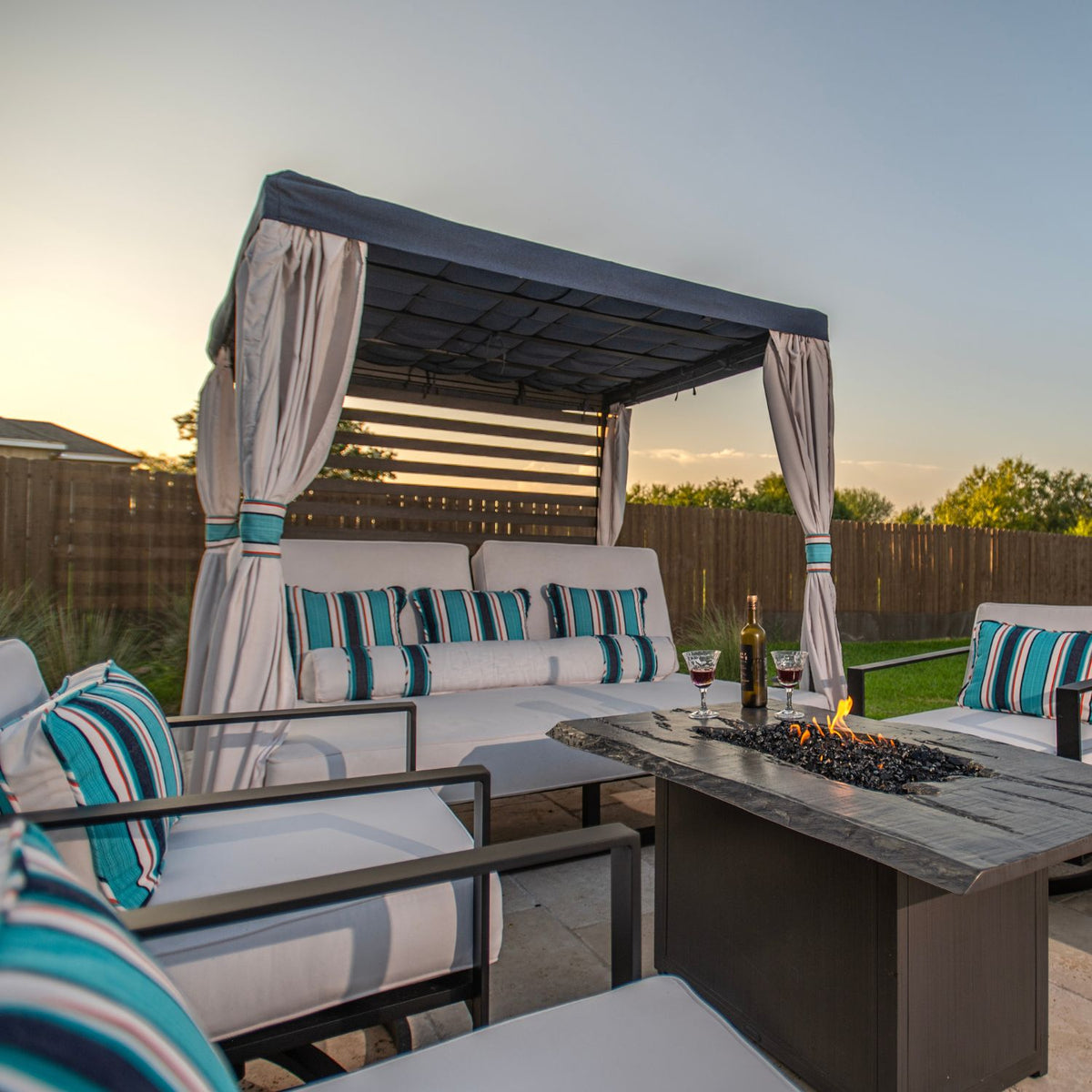 Outdoor daybed/ cabana, Riviera Outdoor Decor, Corpus Christi, Texas