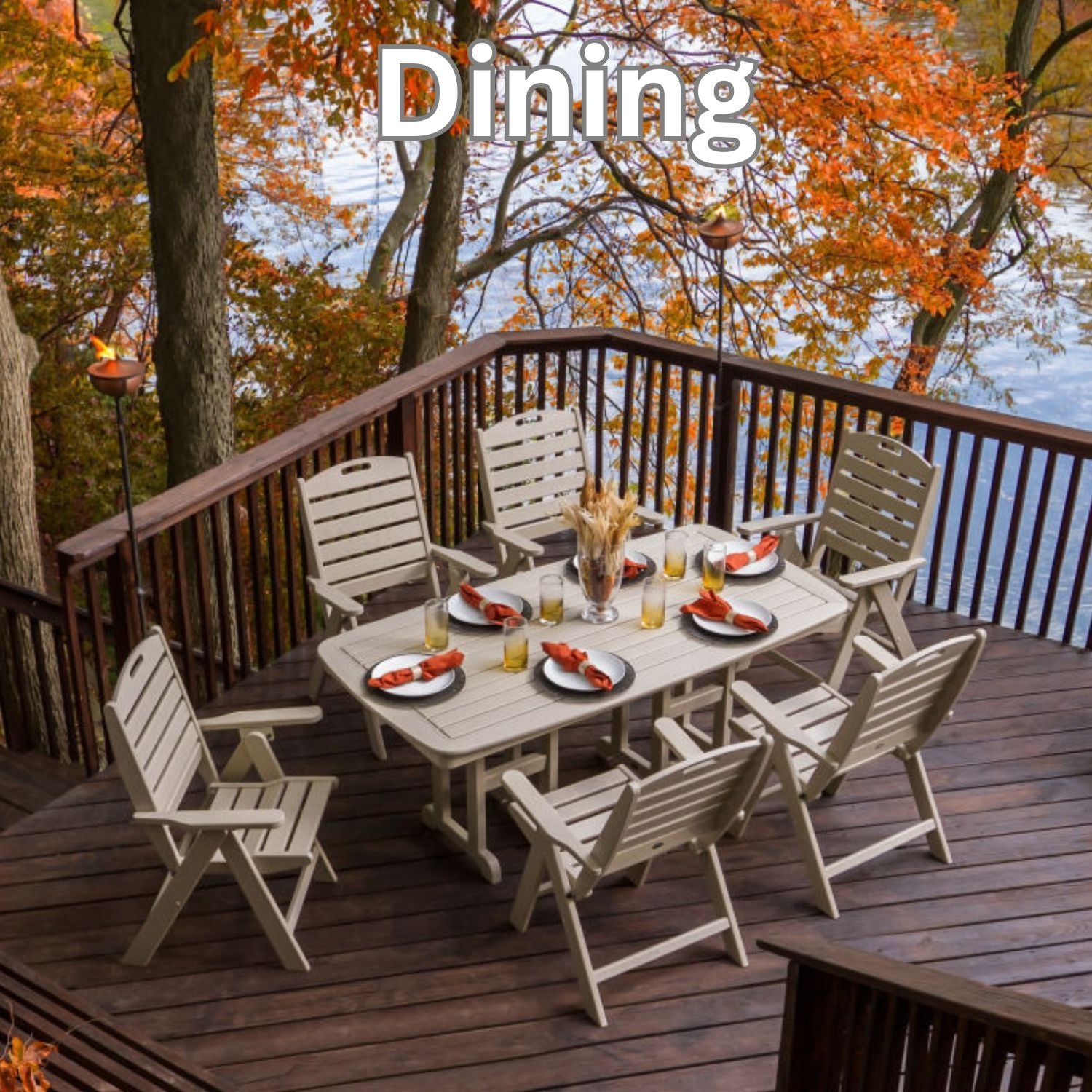 Polywood, Patio Furniture, Riviera Outdoor Decor, Corpus Christi, Texas