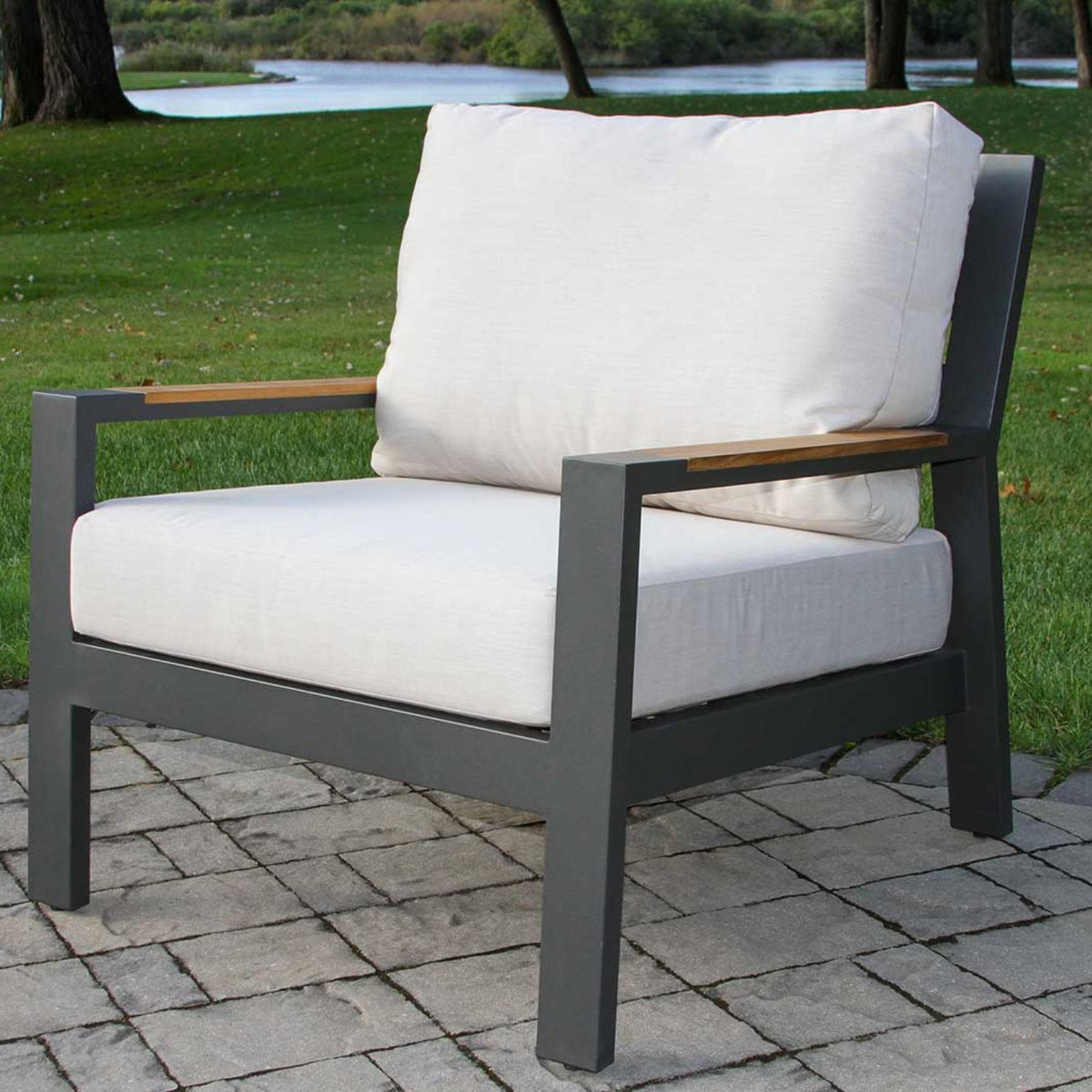 Portofino Aluminum Outdoor Armchair Set