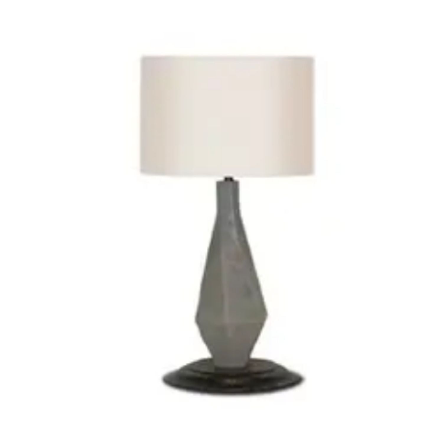 Radian Outdoor Table Lamp, Sunbrella shade, ETL wet location certified.