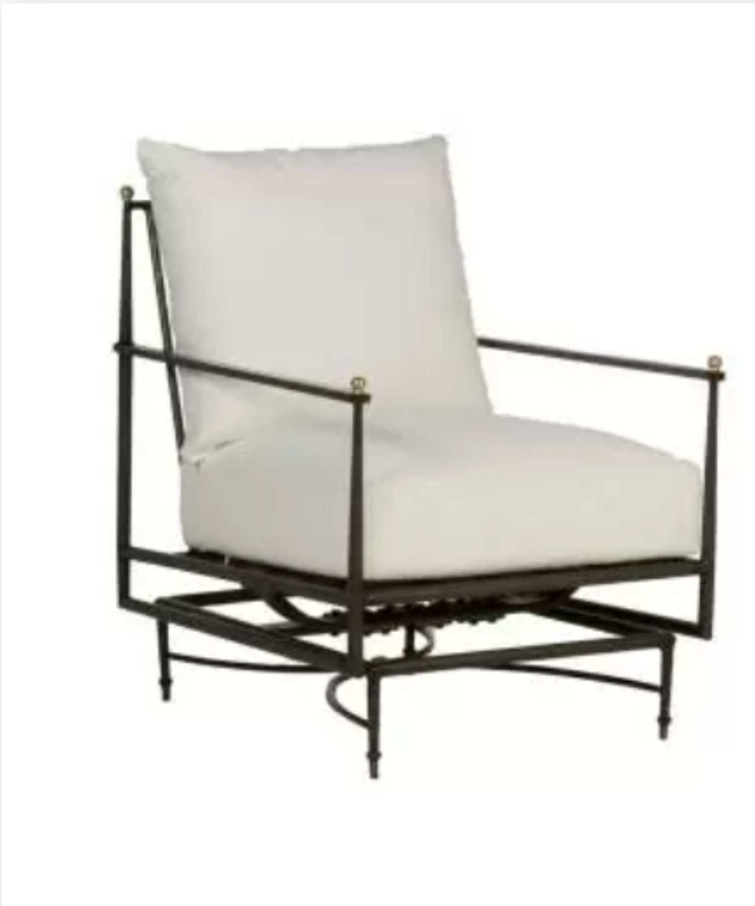Roma Spring Lounge Chair, Riviera Outdoor Decor, Destrehan, Louisiana