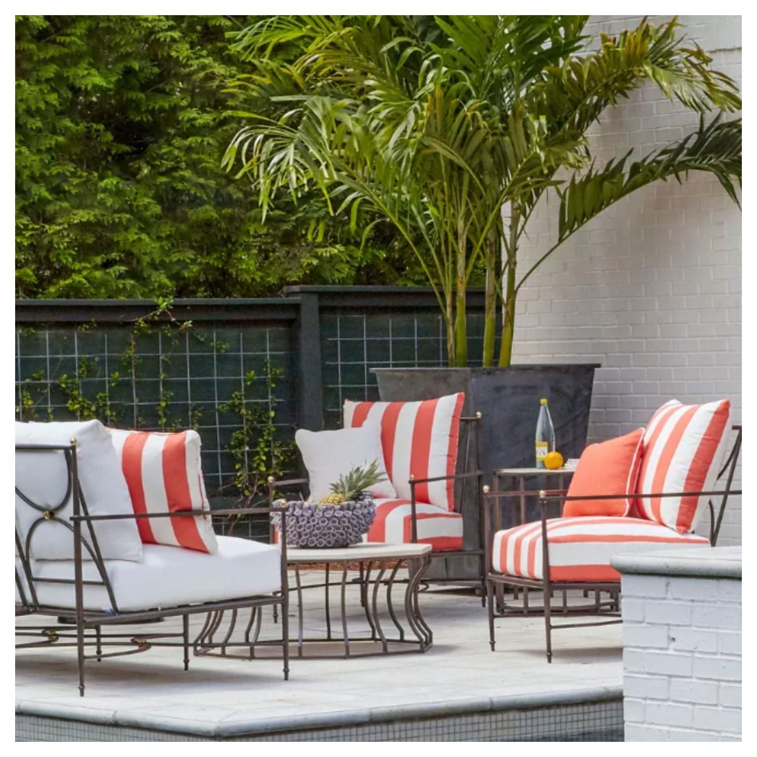 Roma Outdoor, Patio furniture by Summer Classics, Complimentary Outdoor Cover, Riviera Outdoor Décor, Galveston, Texas