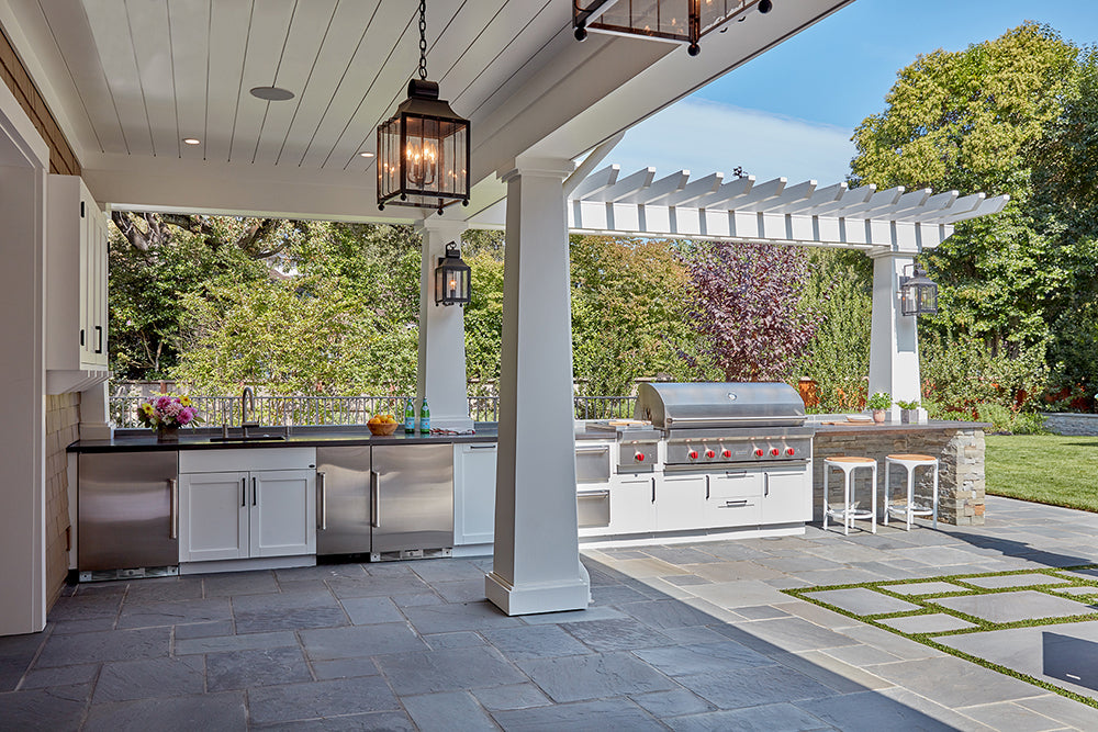 Outdoor Kitchen Stainless Steel, Riviera Outdoor Décor, Corpus Christi, Texas