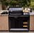 Traeger Wi-Fi Wood Pellet Grill, Built-In, induction side burner. Riviera Outdoor Decor, Corpus, TX