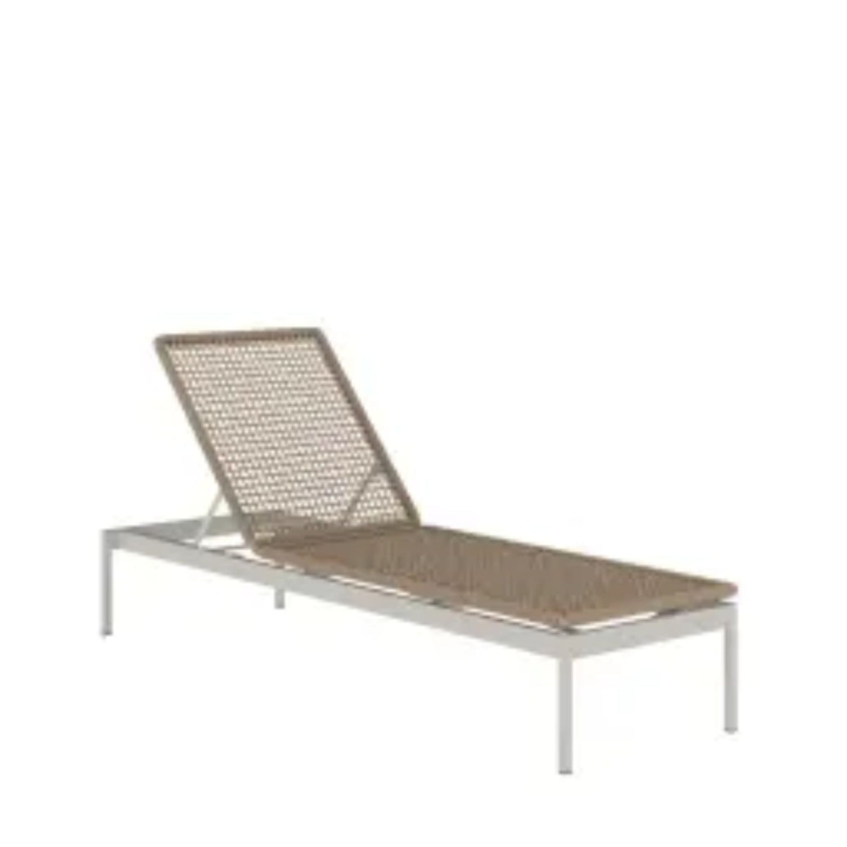 Cabana Club Rope Armless Chaise Lounge