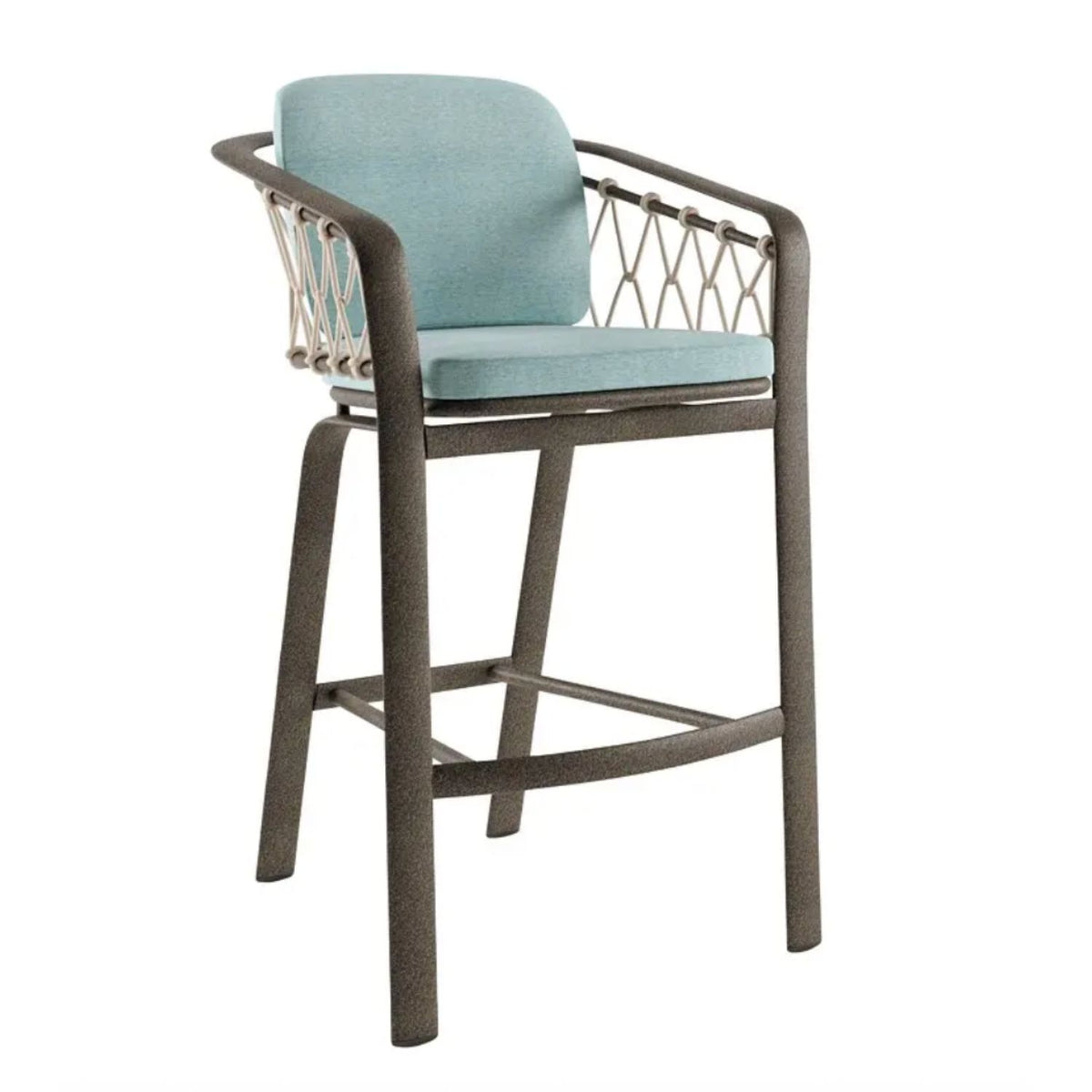 Trelon Rope Bar Stool by Tropitone