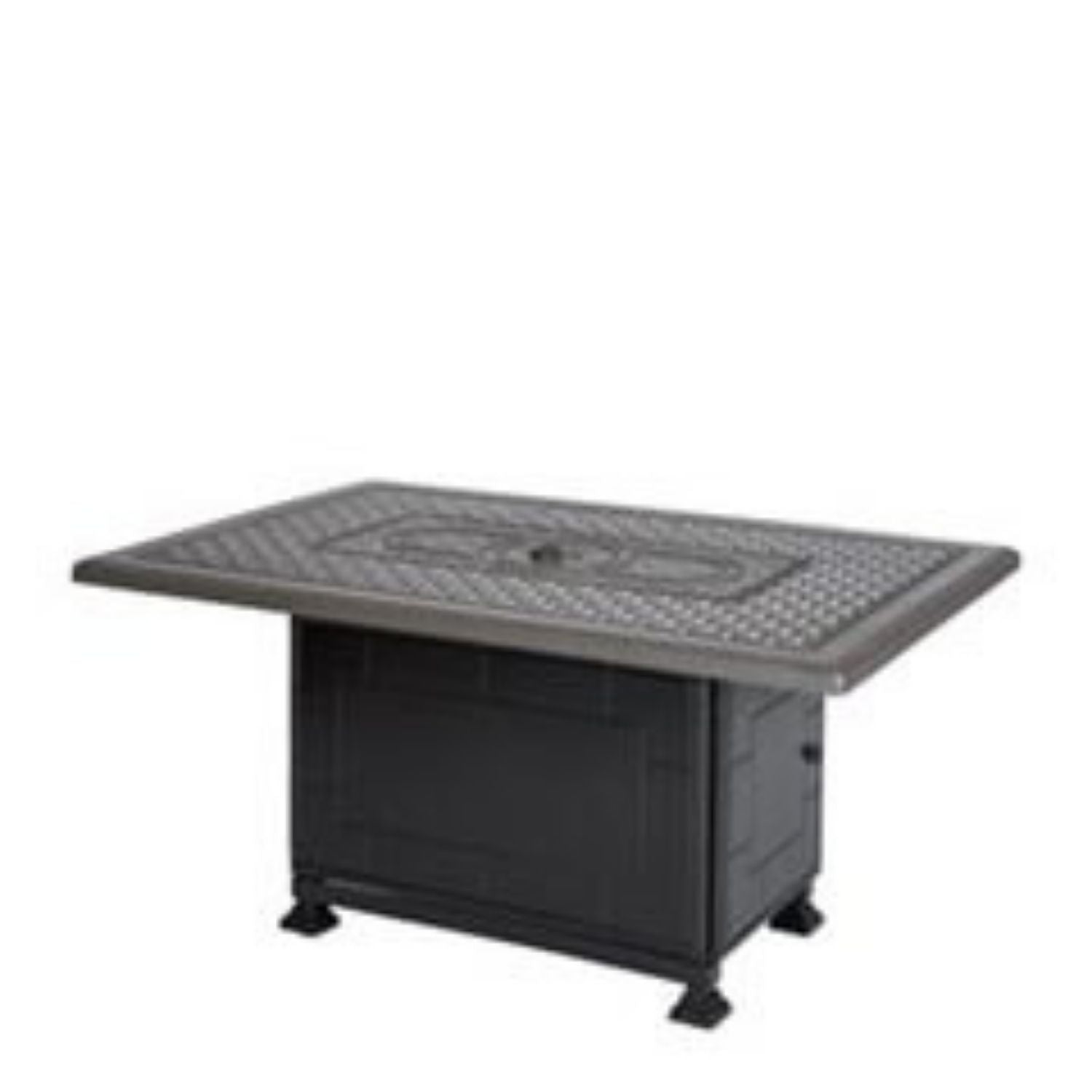 Fire Pit Table,Grand Terrace collection by Gensun intricate design detail, cast aluminum, rust proof